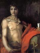Andrea del Sarto Johannes as juvenile oil on canvas